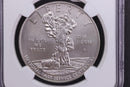 2016-P National Park Service, Silver Commemorative. NGC Graded MS-70.