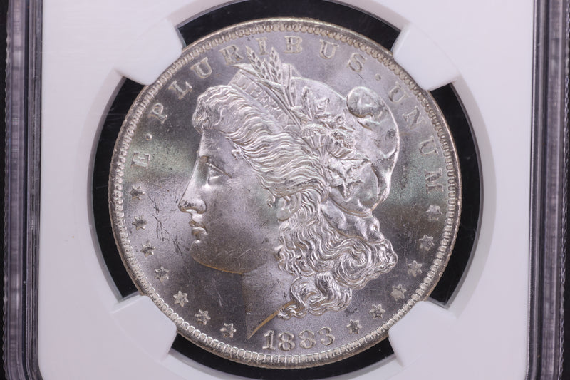 1883-O Morgan Silver Dollar, NGC Certified MS64. Store