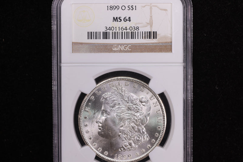 1899-O Morgan Silver Dollar, Great Eye Appeal, Affordable Collectible Coin, Store