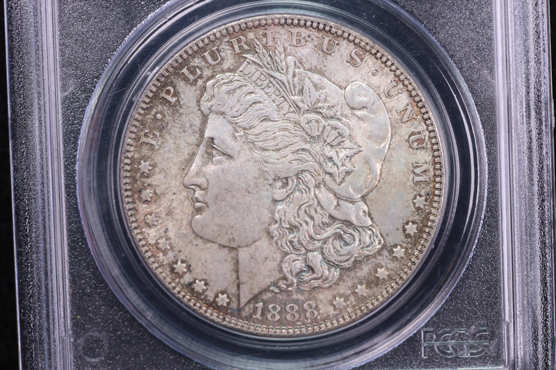 1888 Morgan Silver Dollar, Highly Collectible, Affordable, PCGS MS64. Store