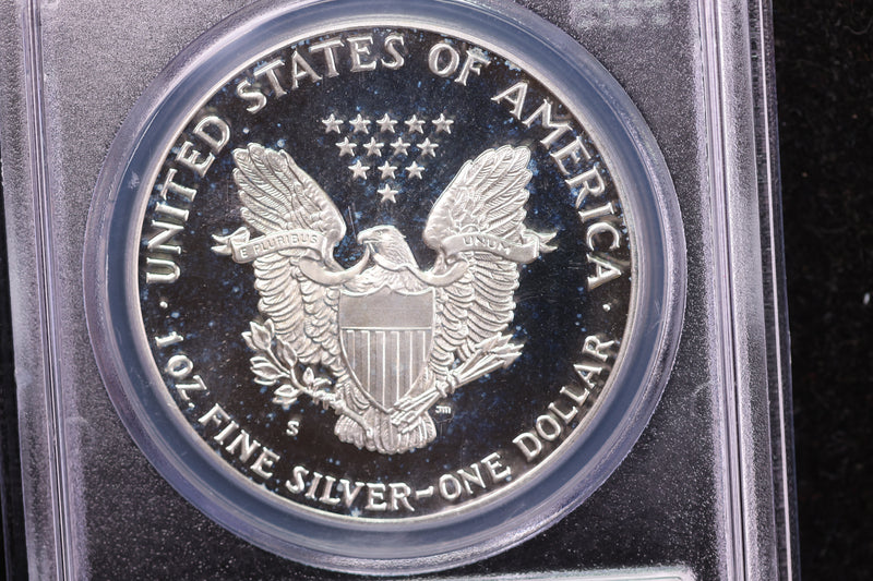 1987-S American Silver Eagle, Early Date Certified PCGS PF-70. Store
