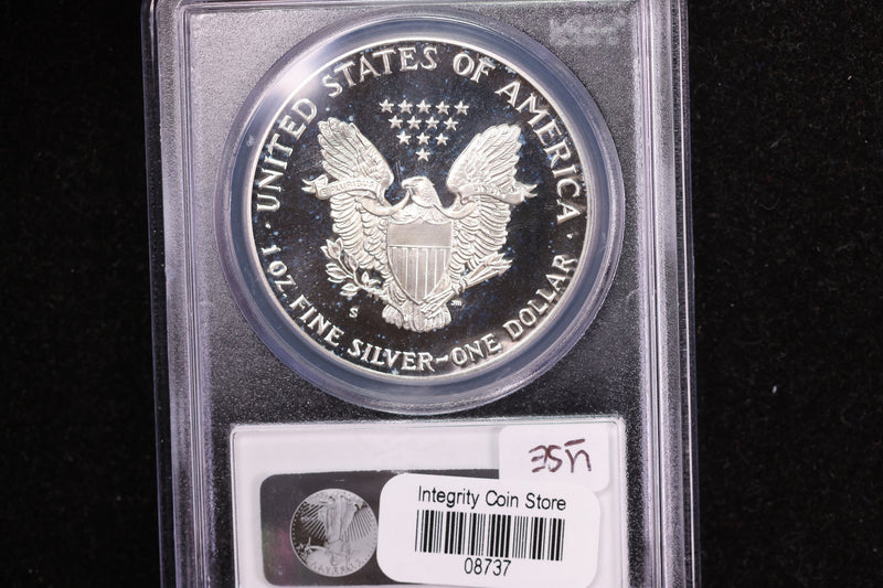 1987-S American Silver Eagle, Early Date Certified PCGS PF-70. Store