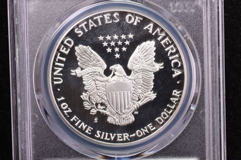 1989-S American Silver Eagle, Early Date Certified PCGS PF-70. Store