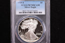 1989-S American Silver Eagle, 'Proof Strike'.,  PCGS PF-70. Store