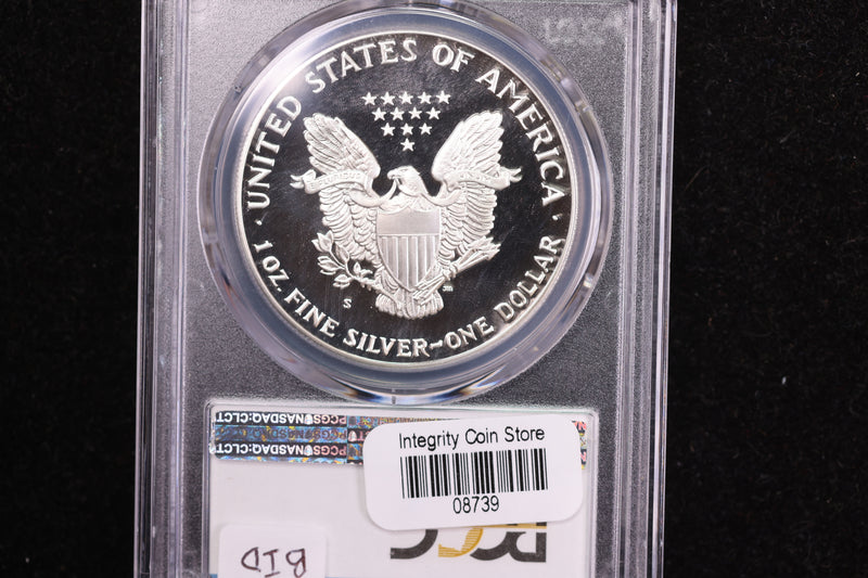 1989-S American Silver Eagle, Early Date Certified PCGS PF-70. Store