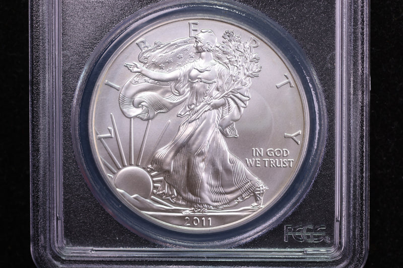 2011-W American Silver Eagle, Burnished Strike, NGC MS70. Store