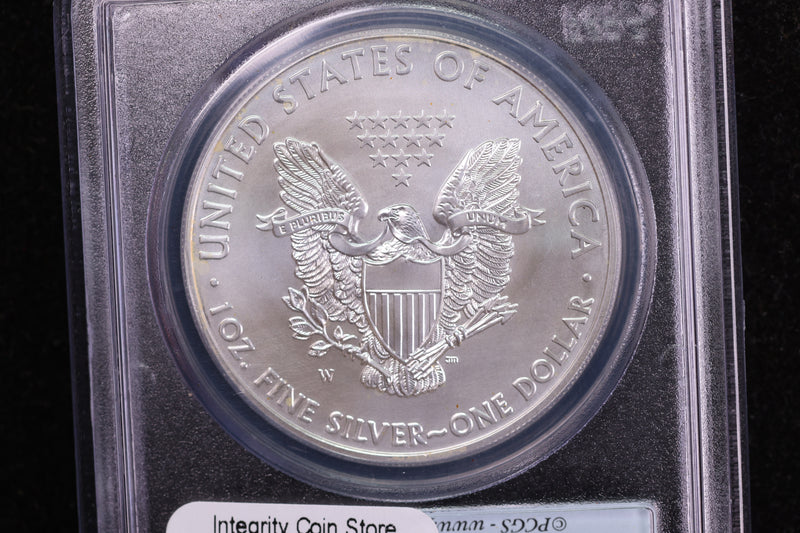 2011-W American Silver Eagle, Burnished Strike, NGC MS70. Store