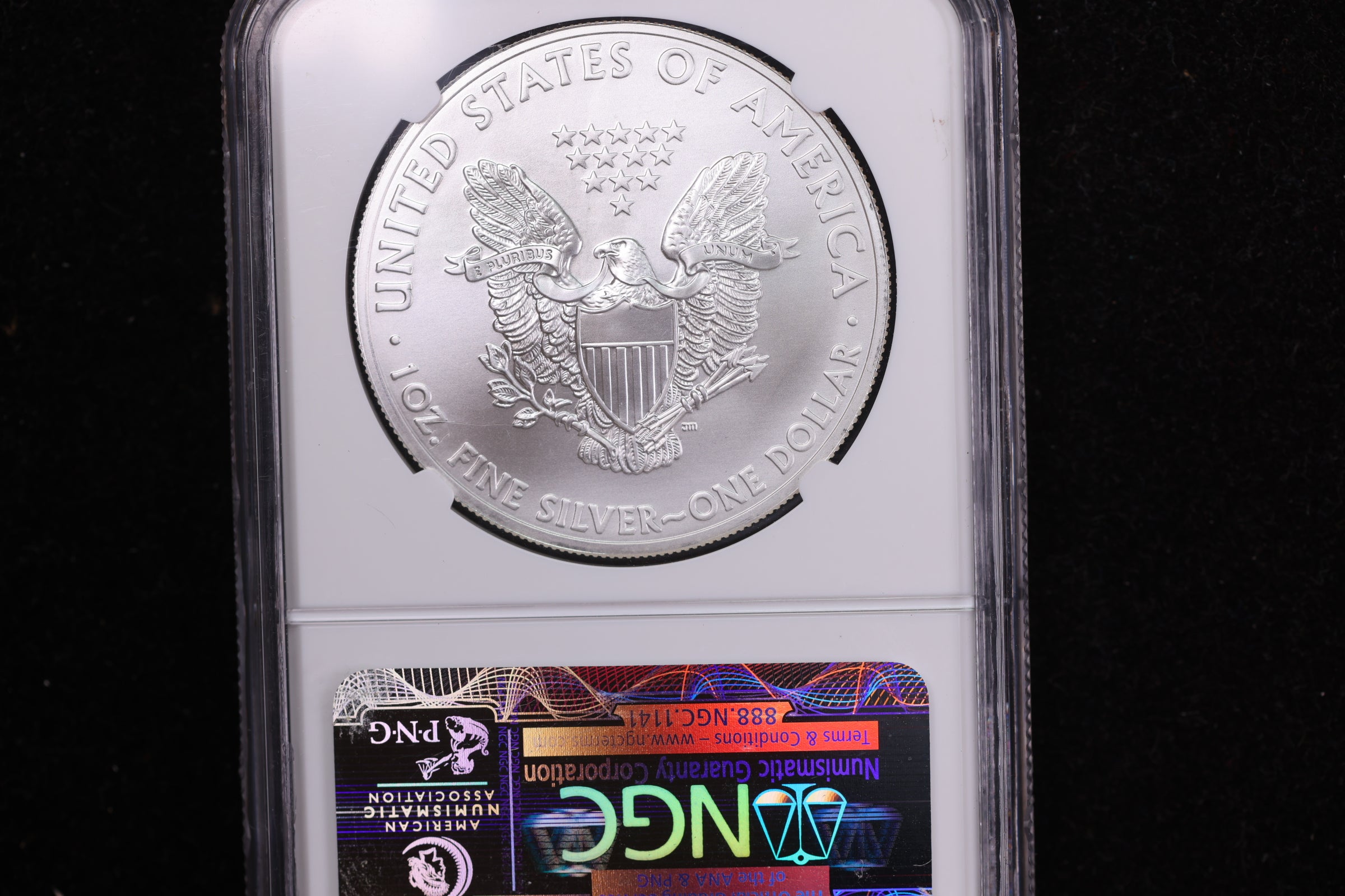 2012-(S) American Silver Eagle, NGC MS70, Store #12147