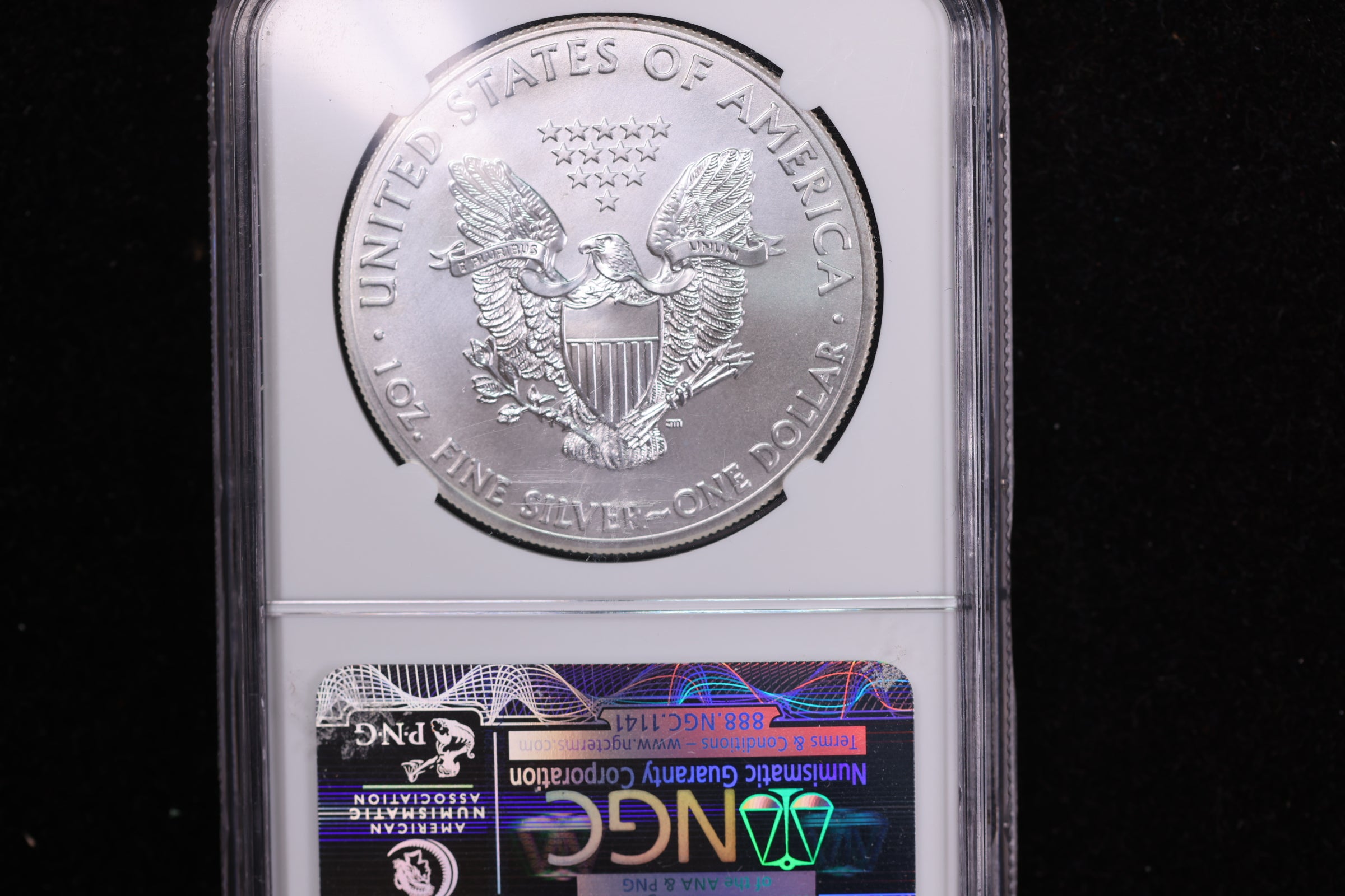 2014 American Silver Eagle, Early Releases, NGC MS70, Store #12151