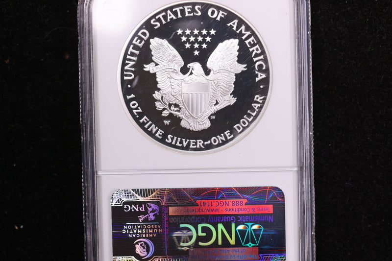 2003-W American Silver Eagle, NGC PF70 Ultra Cameo, Store