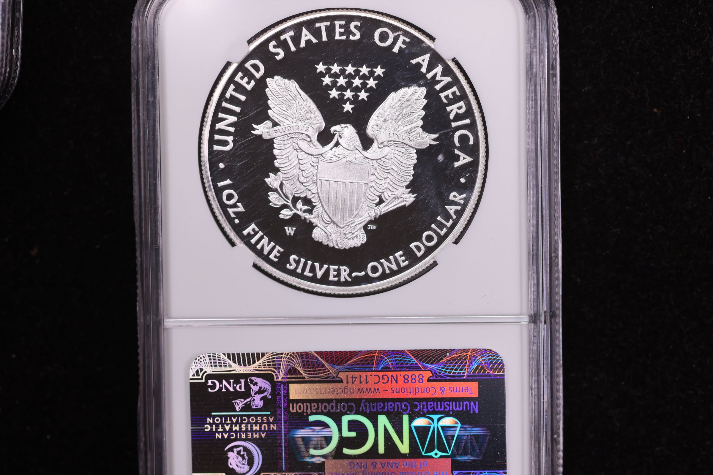 2015-W American Silver Eagle, Early Releases, NGC PF70 Ultra Cameo, Store #AE0144