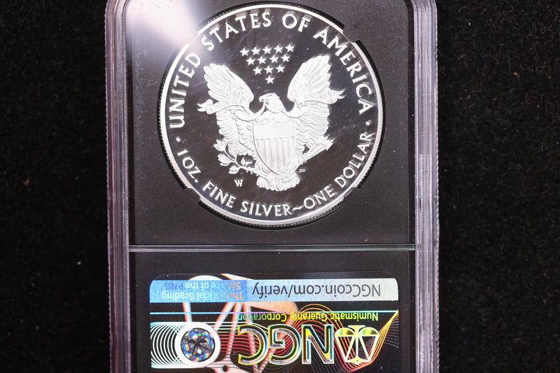 2019-W American Silver Eagle, First Day of Issue, NGC PF70, Ultra Cameo, Store