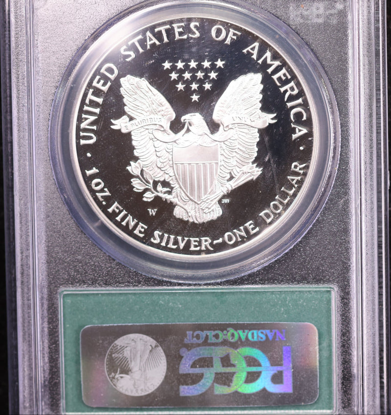 2001-W American Silver Eagle, PCGS PR70 Deep Cameo, Store
