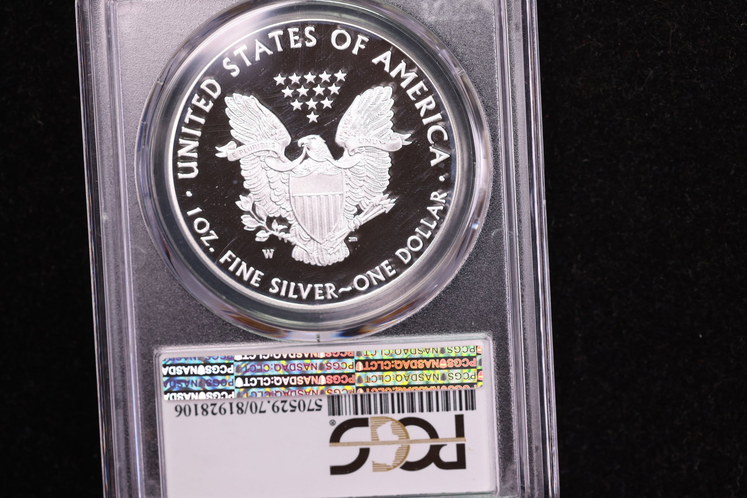 2016-W American Silver Eagle, PCGS PR70 Deep Cameo, Store #12226