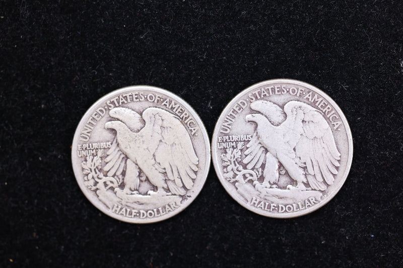 90% Silver Half Dollar's, Pre 1964.