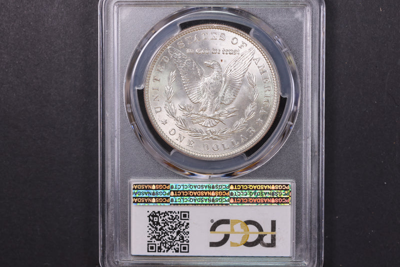 1887 Morgan Silver Dollar, PCGS Graded MS63. Store