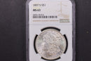 1897-S Morgan Silver Dollar, NGC Graded MS63. Store
