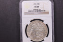1902 Morgan Silver Dollar, NGC Graded MS63. Store