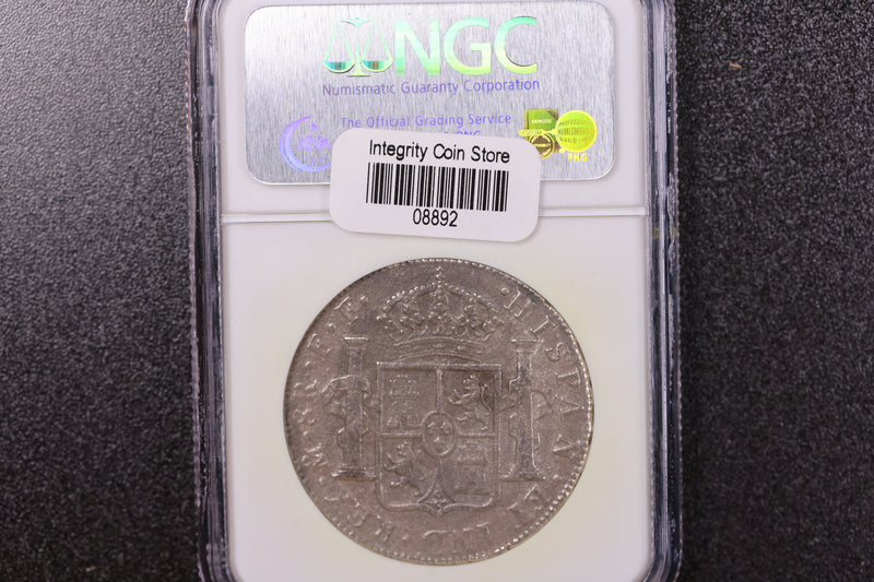 1781 8 Real, Ship Wreck Coin. EL CAZADOR, NGC Graded Genuine. Store