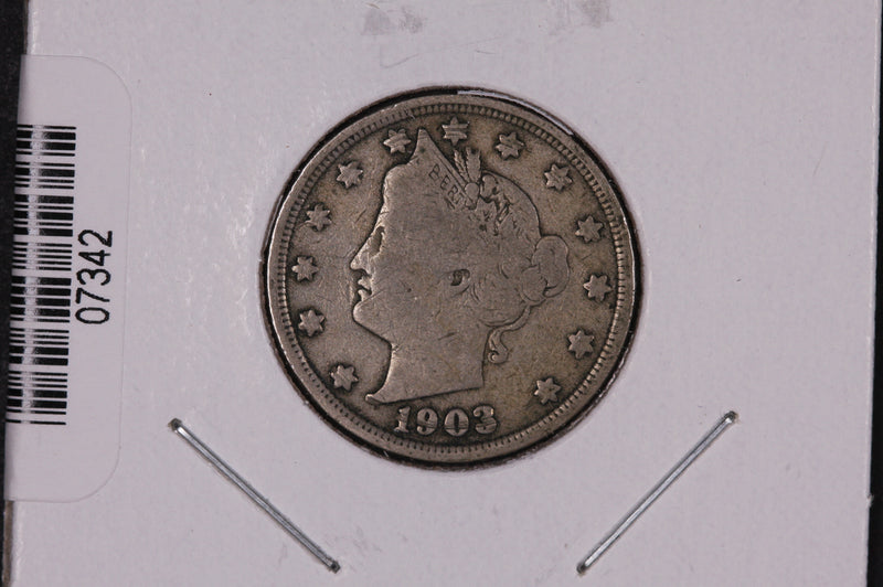 1903 Liberty Nickel, Circulated Collectible Coin.  Store