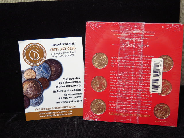 2016- P, D Presidential $1 Coin UNC Set. Store