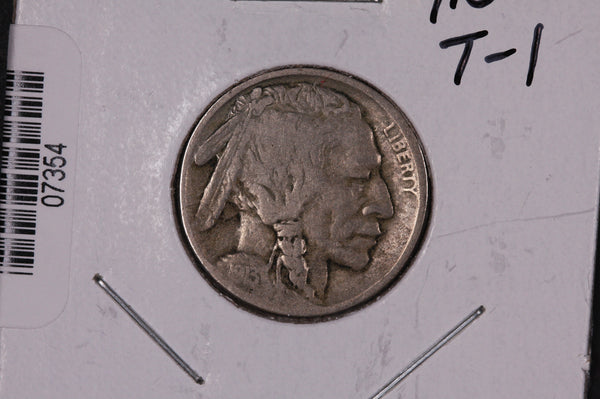 1913-D Buffalo Nickel, Type 1, Circulated Collectible Coin.  Store #07354