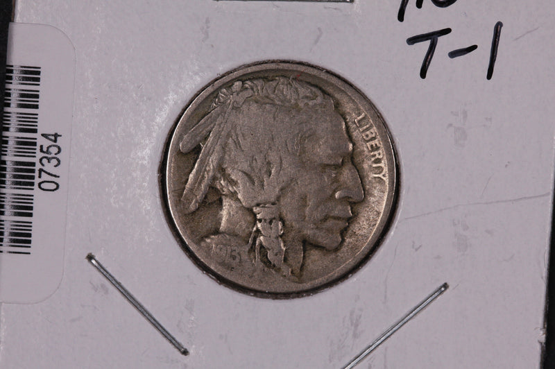1913-D Buffalo Nickel, Type 1, Circulated Collectible Coin.  Store