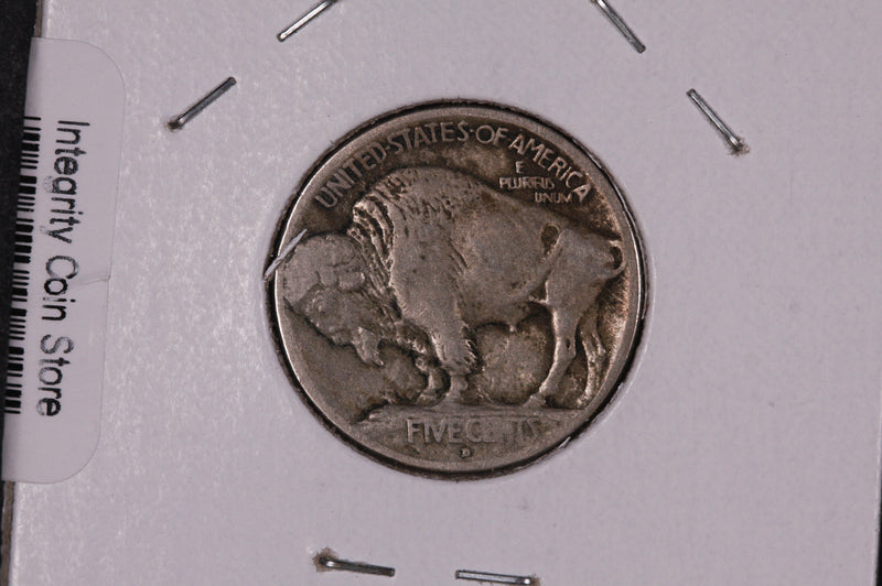 1913-D Buffalo Nickel, Type 1, Circulated Collectible Coin.  Store