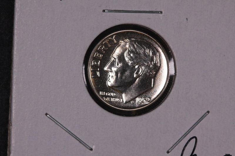 1952 Roosevelt Silver Dime, Proof Coin.  Store