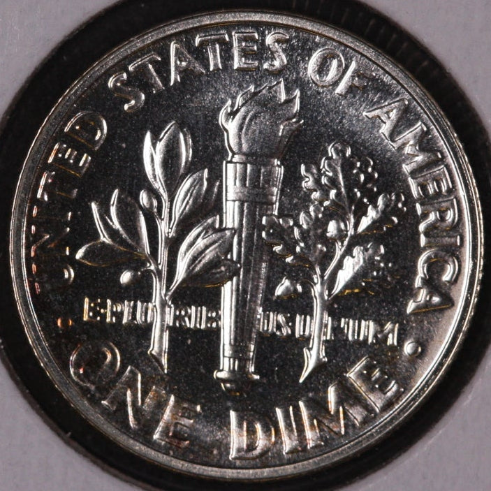 1956 Roosevelt Silver Dime, Proof Coin, Store #09072