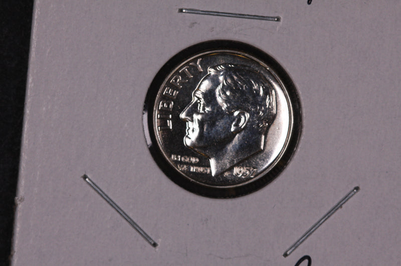 1957 Roosevelt Silver Dime, Proof Coin.  Store