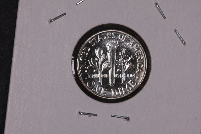 1957 Roosevelt Silver Dime, Proof Coin.  Store