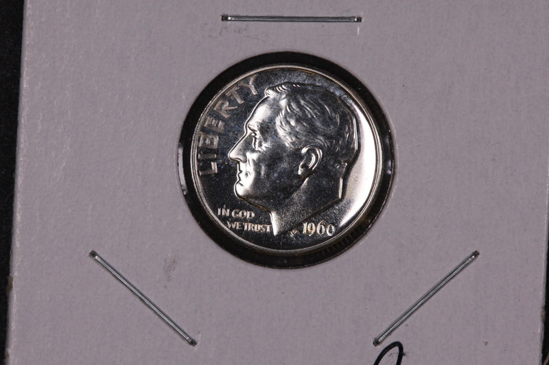 1960 Roosevelt Silver Dime, Proof Coin.  Store