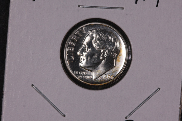 1964 Roosevelt Silver Dime, Proof Coin.  Store #09080