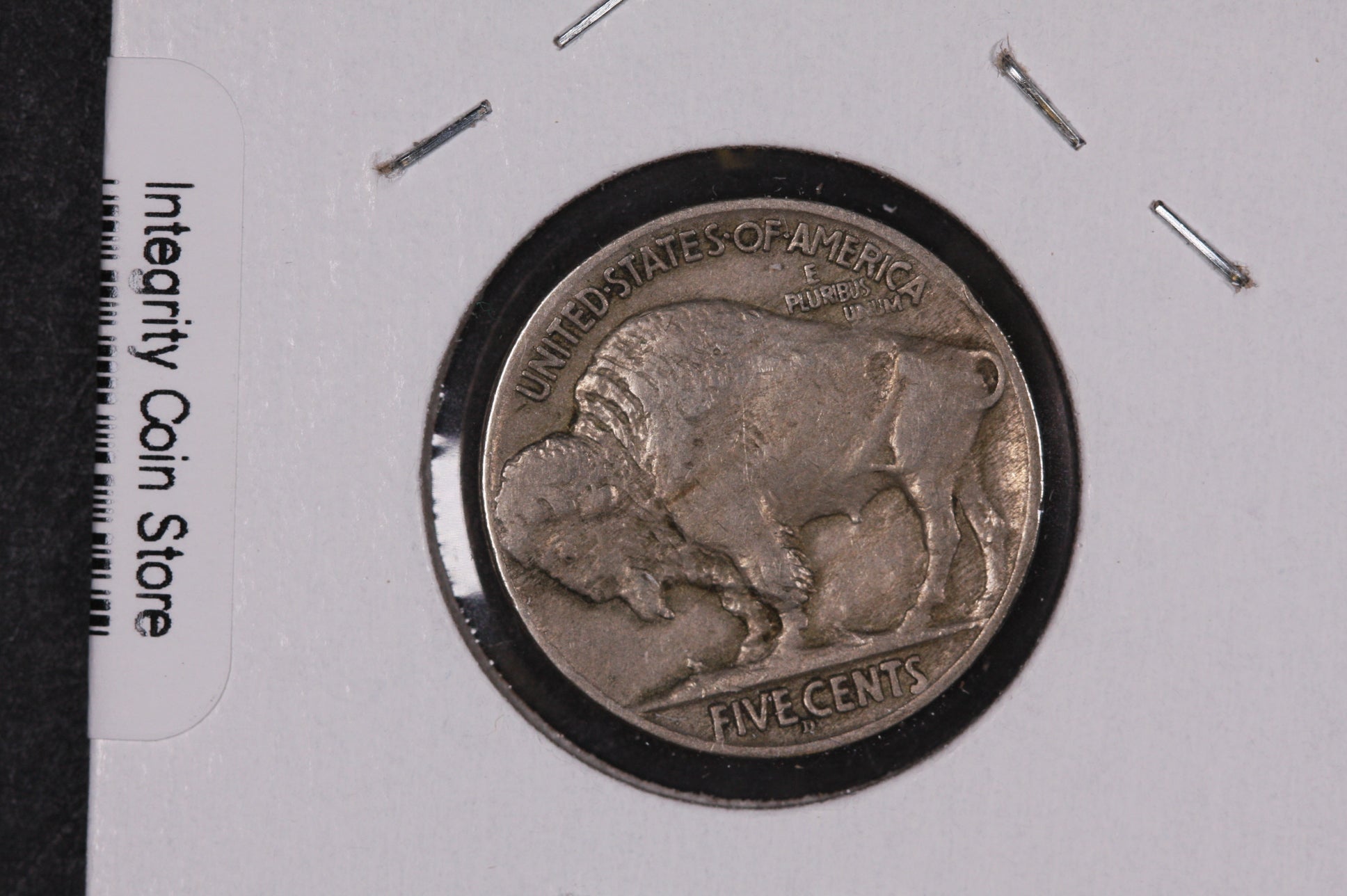1914-D Buffalo Nickel, Average Circulated Coin.  Store #07364
