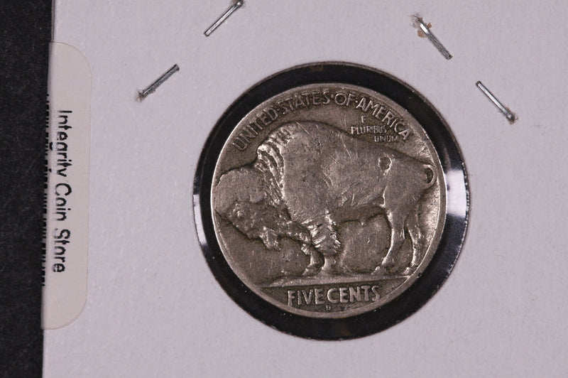 1915-D Buffalo Nickel, Average Circulated Coin.  Store