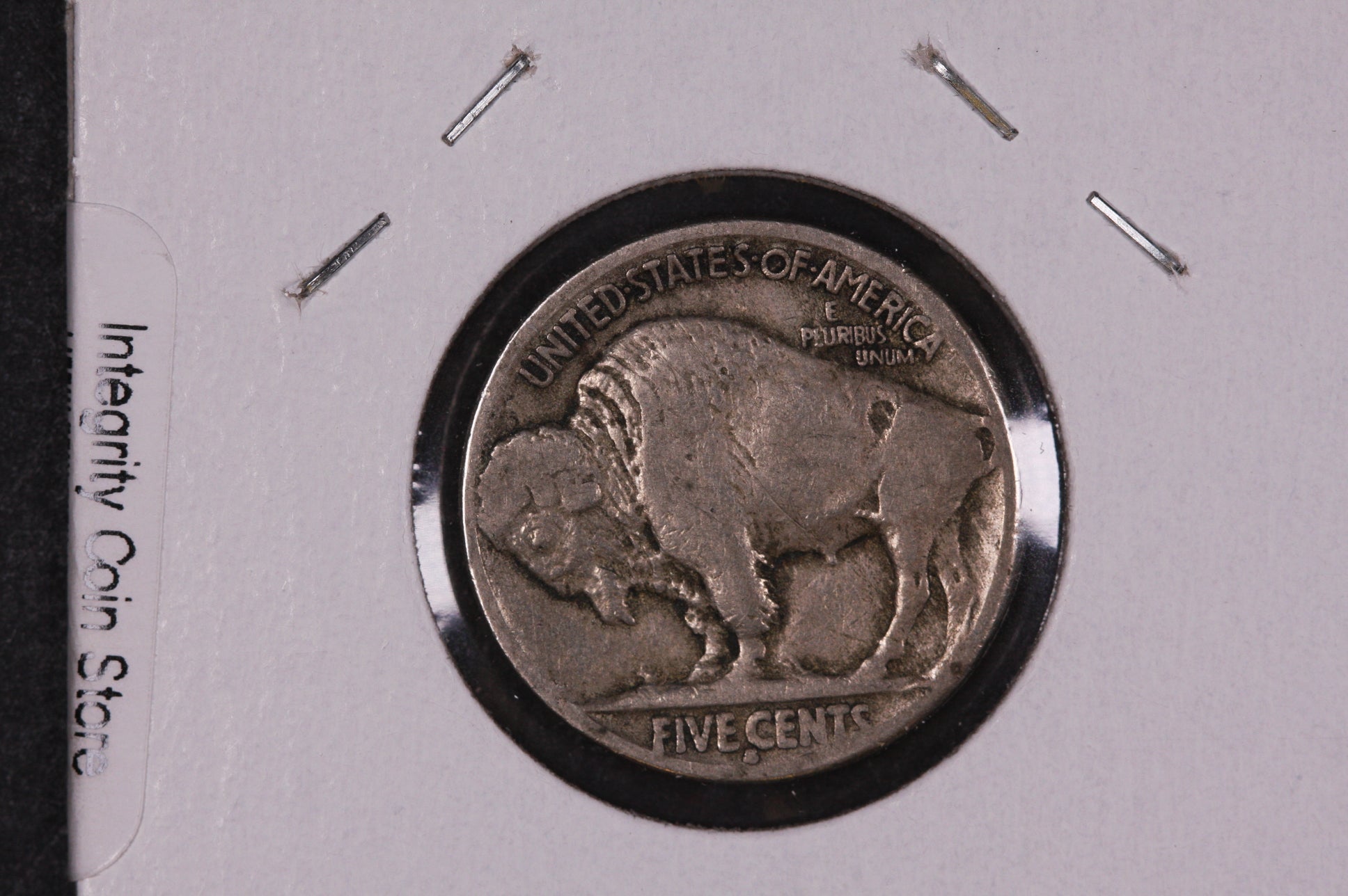 1916-S Buffalo Nickel, Average Circulated Coin.  Store #04726