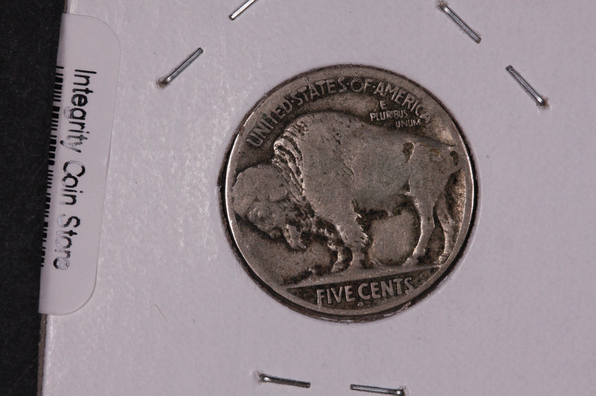 1917-S Buffalo Nickel, Average Circulated Coin.  Store #07374