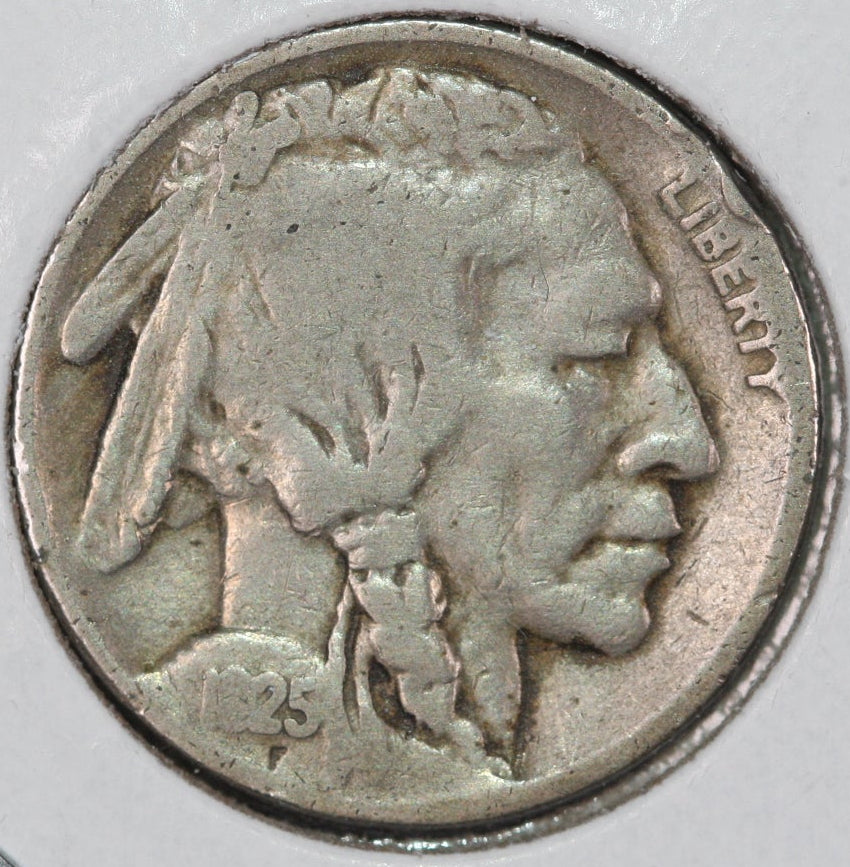 1925 Buffalo Nickel, Very Good Circulated Coin.  Store #NL823