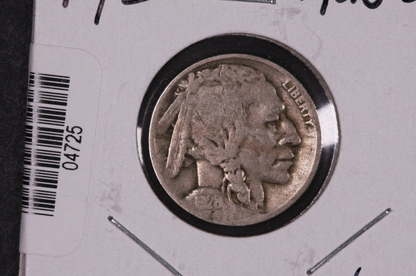 1928-D Buffalo Nickel, Average Circulated Coin.  Store #04725