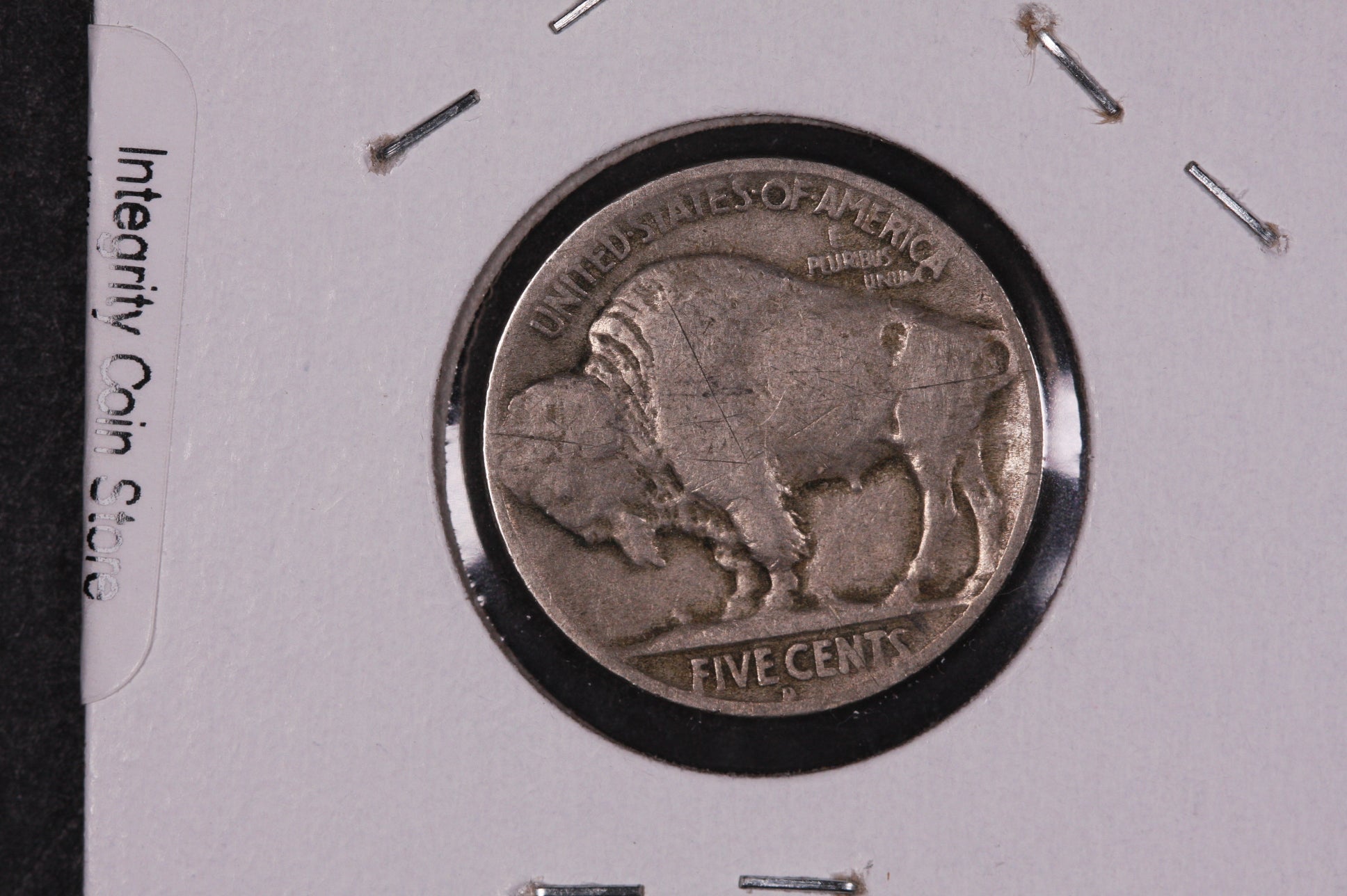 1928-D Buffalo Nickel, Average Circulated Coin.  Store #04725