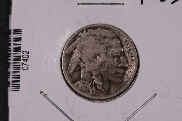 1928-D Buffalo Nickel, Average Circulated Coin.  Store #07402