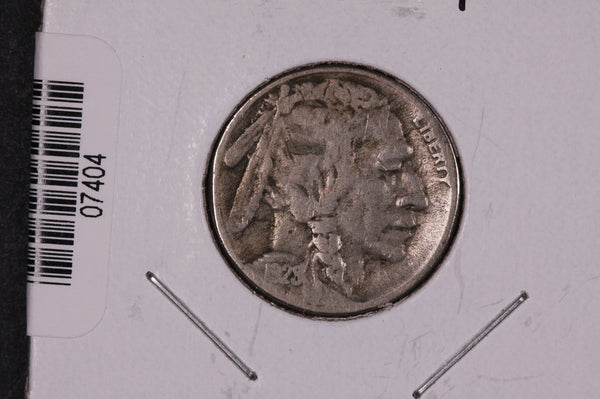 1928-S Buffalo Nickel, Average Circulated Coin.  Store #07404
