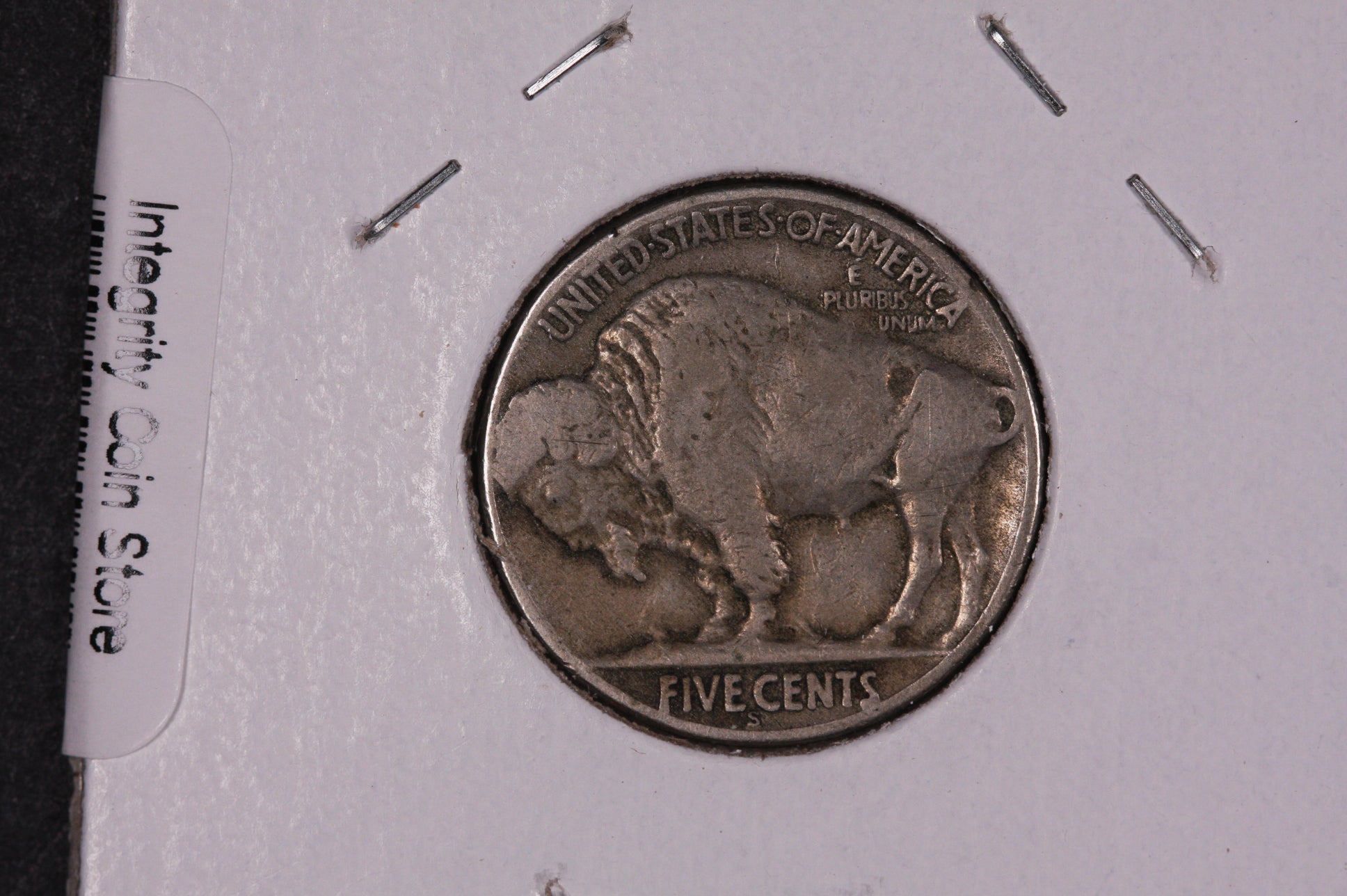 1928-S Buffalo Nickel, Average Circulated Coin.  Store #07404