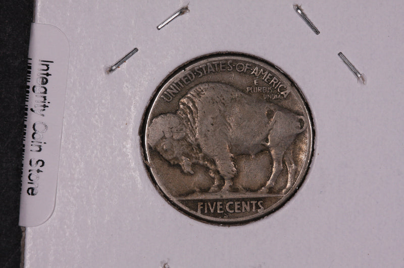 1928-S Buffalo Nickel, Average Circulated Coin.  Store