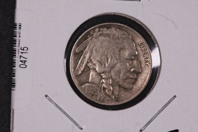 1929-D Buffalo Nickel, Average Circulated Coin.  Store