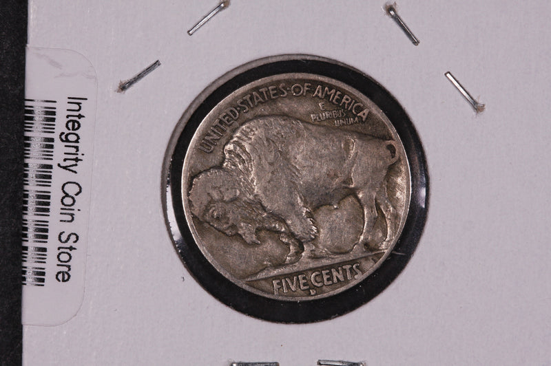 1929-D Buffalo Nickel, Average Circulated Coin.  Store