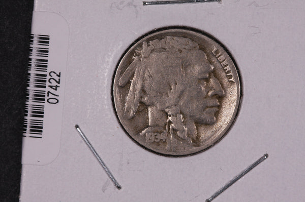 1934-D Buffalo Nickel, Average Circulated Coin.  Store #07422