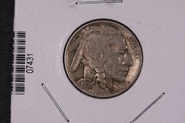 1935 Buffalo Nickel, Average Circulated Coin.  Store #07431