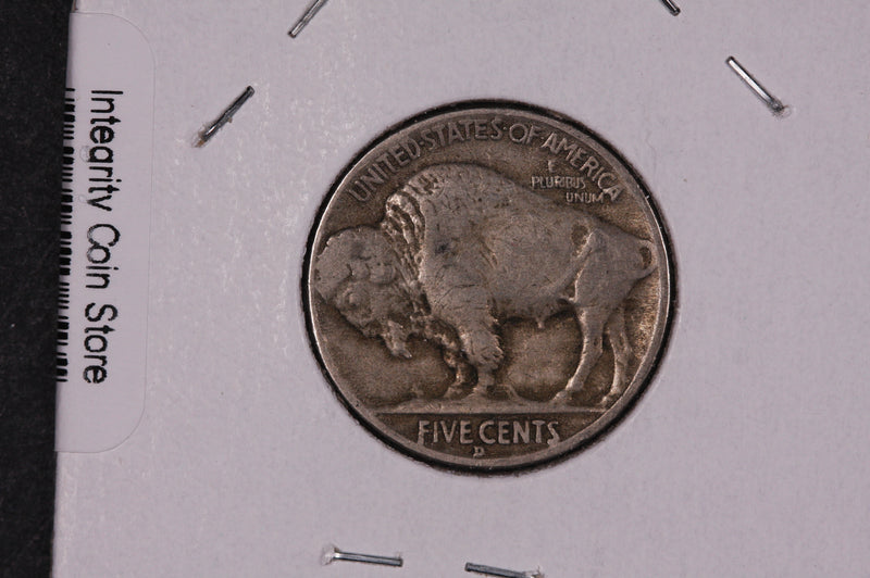 1935-D Buffalo Nickel, Average Circulated Coin.  Store
